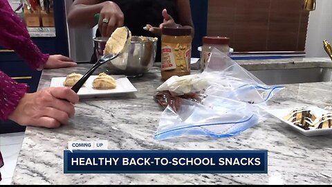 Back to school snacks: Peanut butter balls