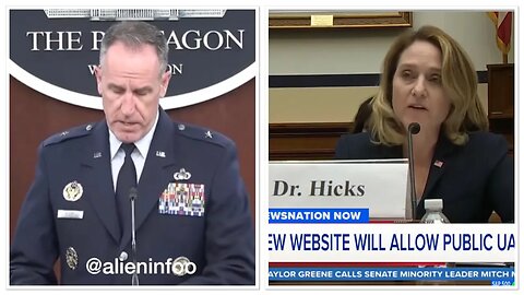 Pentagon Press Secretary General Pat Ryder update on AARO. Dr Hicks