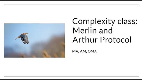 Complexity class Merlin and Arthur Protocol: AM MA QMA