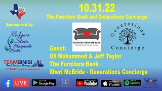 10.31.22 - The Furniture Bank and Generations Concierge - Conroe Culture News with Margie Taylor
