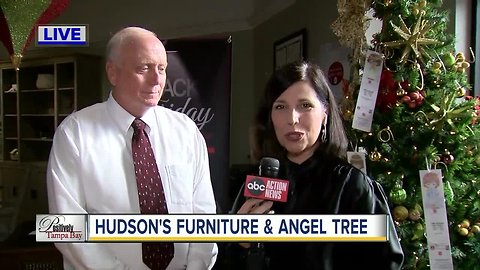 Positively Tampa Bay: Angel Tree & Hudson's Furniture