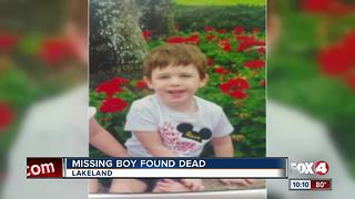 Missing Lakeland Boy Found Dead