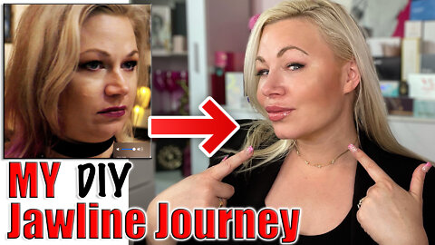 My DIY Jawline Journey | Code Jessica10 saves you Money