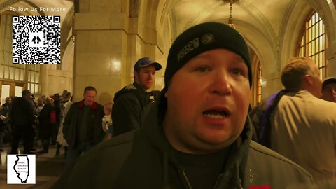 Chicago FOP Rally interview 25 Oct 2021