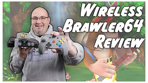 The ULTIMATE N64 Controller? Retro Fighters Brawler64 Wireless Review