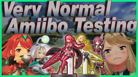 Two scoops of brute! Very Normal Pyra/Mythra Amiibo Testing! (Splice Stream #1101)