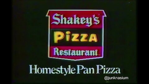 Shakey's PIzza Commercial (1985)