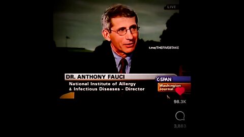 Dr. Fauci the Fraud - SAYS NATURAL IMMUNITY IS BETTER THAN VAX! 2000 Interview!