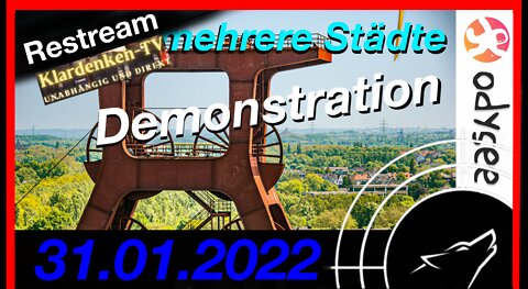 RESTREAM I Montagsspaziergänge aus Dortmund, Waltrop, Bamberg und weiteren Städten am 31.01.2022