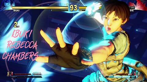 Street Fighter V Ibuki as Rebecca Chambers Outfit