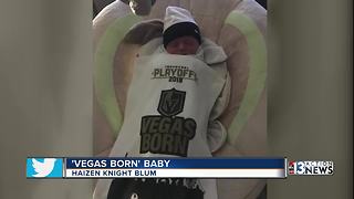 Baby born during Stanley Cup Final named Haizen Knight Blum