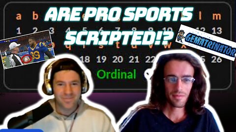 ARE PRO SPORTS SCRIPTED!? He has the proof with Gematria... w/Nathan Savino