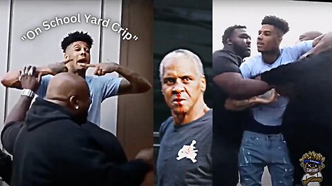 Full Video Of Blueface Folding Chrisean Rocks Father Like A Lawn Chair! BEFORE AND AFTER!