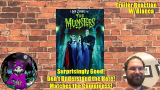 Reaction from the Multiverse: The Munsters Trailer w/ Myself & Comics