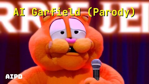 AI Garfield (Parody) 🔴 ChatGPT Creates Cartoon 🔴 LIVE