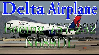 Delta Plane N689DL Boeing 757-232