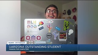 UArizona senior's passion for computer science, after growing up without computers
