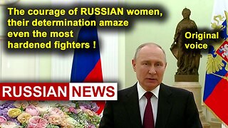 Putin's Congratulations on International Women's Day! Russia. RU
