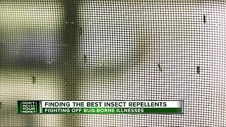 Finding the best insect repellents