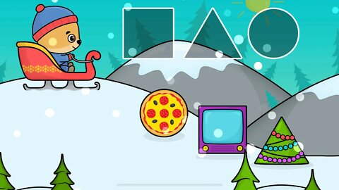 GIOCA CON LE FORME DI NATALE #videoeducativiperbebèebambini #giochi #giochieducativi