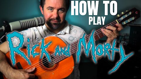 How to Play the "Evil Morty" Theme?! (Guitar Tutorial - Flamenco Style)
