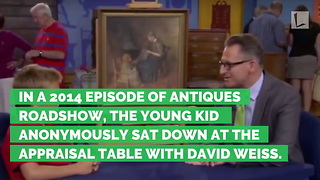 Little Boy Buys Painting for $2. Jaw Drops When Told Worth on ‘Antiques Roadshow’