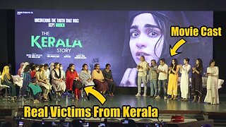 UNCUT - The kerala Story Success Press Conference with Real Life Victims | Adah Sharma and more
