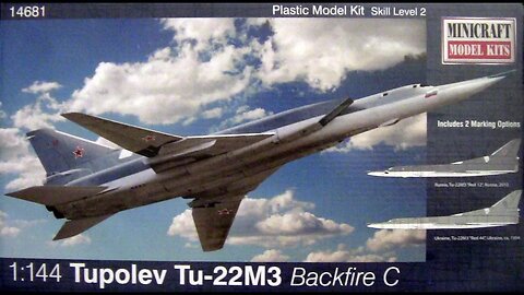 1/144 Minicraft TU-22M3 Backfire C Review/Preview