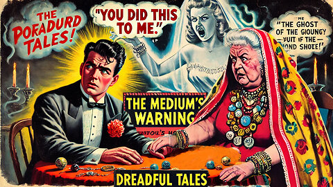 Short Ghost Stories "The Medium's Warning" Cheesy Horror Stories from the 1950s
