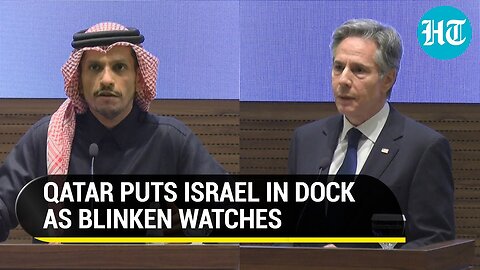 Qatar Rips Israel On Stage With Blinken; U.S. Fears Gaza War 'Could Metastasize Into...' | Watch