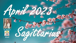 Sagittarius April 2023| Just a little more shadow peeking out! #tarot #virgo