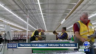 Tracking your ballot through the verification process