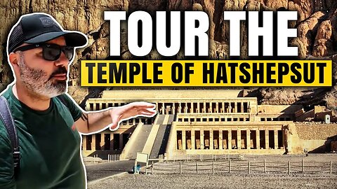 Visiting The Mortuary Temple of Hatshepsut, History (Explained). First stop on a Nile Cruise Luxor