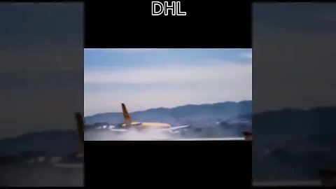 Watch DHL Skid and Break in Half #Aviation #AeroArduino