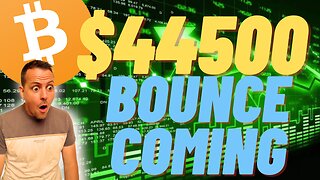 Bitcoin Bounce to $44500