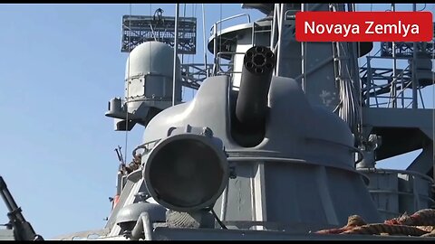 Russian Tarantul III Corvette fires seized Ukrainian warship during naval blockade in the Black Sea