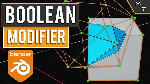 Intro To Modifiers - Boolean Modifier | Learning Blender 2.9 / 3.0 Precision Modeling | Part- 21