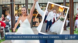 Coronavirus forces brides to make changes