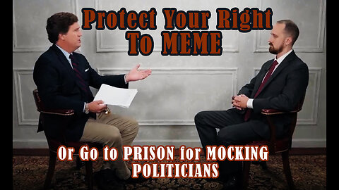 GOING TO PRISON FOR MOCKING POLITICIAN MEME
