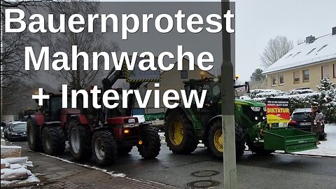 MeGGi - Bauernprotest - Mahnwache + Interview