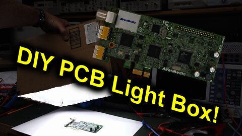 EEVblog #1372 - DIY PCB Photography Light Box