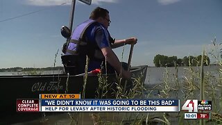Flooding could leave Levasy under water for weeks