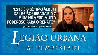 "Corte" da live Legião Urbana | A Tempestade | A Relação de Julliany Mucury com o disco