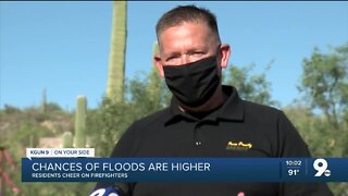 Deputies say fire will increase flash flood danger