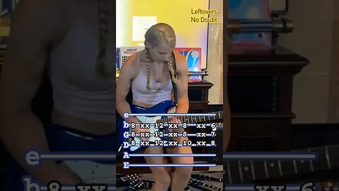 Leftovers by No Doubt - Minute Guitar Lesson! 🎸💁🏼‍♀️ #shorts