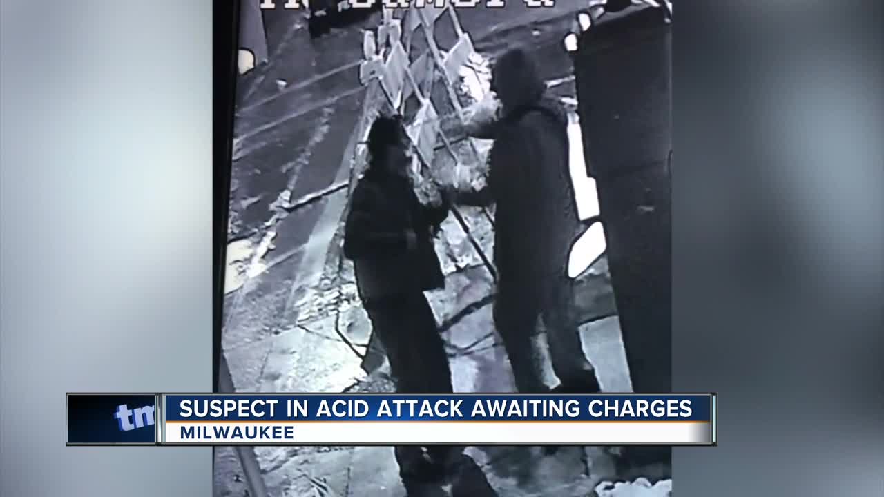 Acid Attack suspect awaits charges