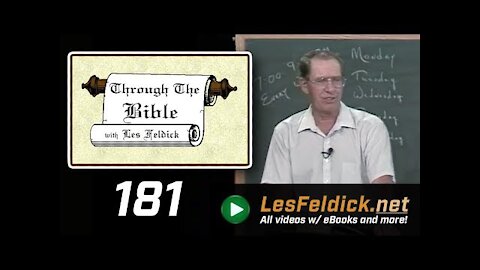 181 - Les Feldick [ 16-1-1 ] Matthew 26 & 27 They Did Not Know