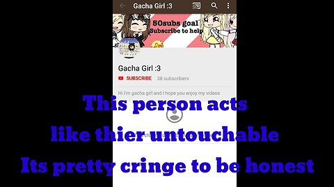 (2019 Thankstank REUPLOAD)Gacha girl is cringe