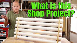 Making a Storage Rack from PVC Pipe | Shop Projects