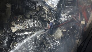 Pakistan International Airlines Plane Crashes In Karachi